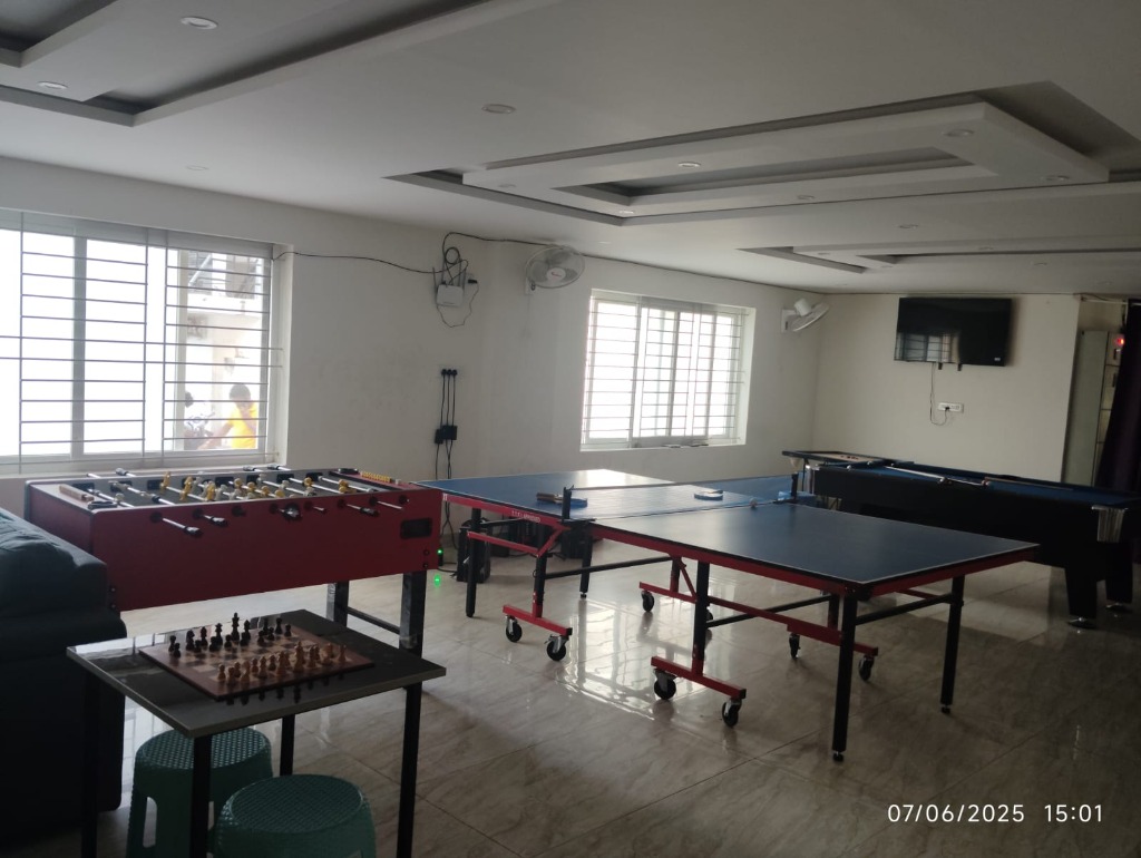 Table tennis and foosball at VStay PG